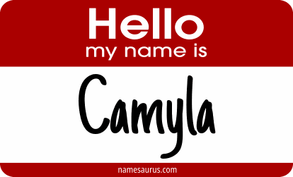 Hello my name is Camyla png download