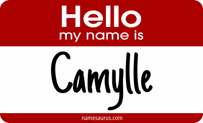 Hello my name is Camylle png download
