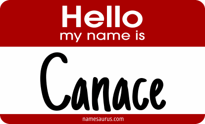 Hello my name is Canace png download