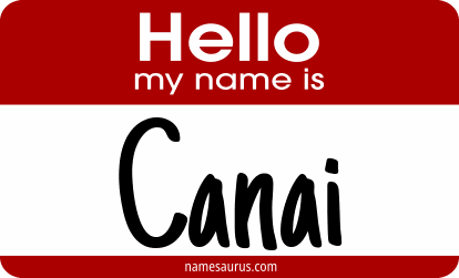 Hello my name is Canai png download
