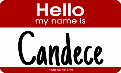 Hello my name is Candece png download