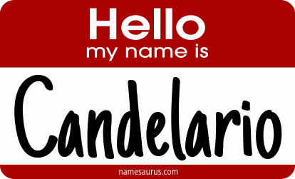 Hello my name is Candelario png download