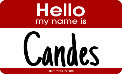 Hello my name is Candes png download