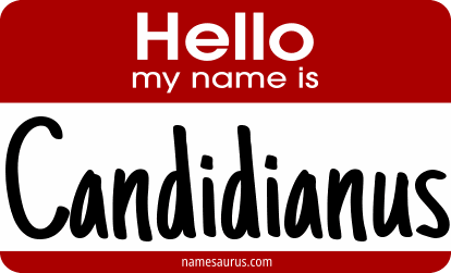 Hello my name is Candidianus png download