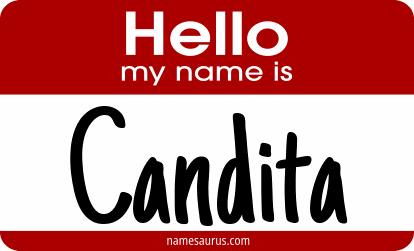 Hello my name is Candita png download