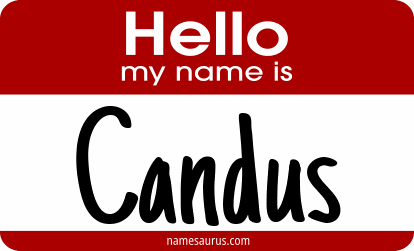 Hello my name is Candus png download