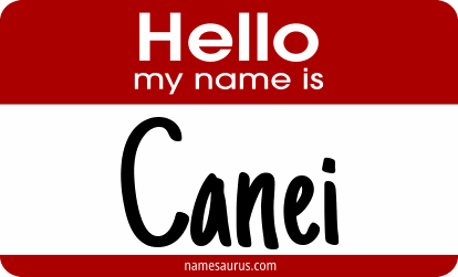 Hello my name is Canei png download