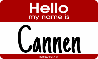 Hello my name is Cannen png download