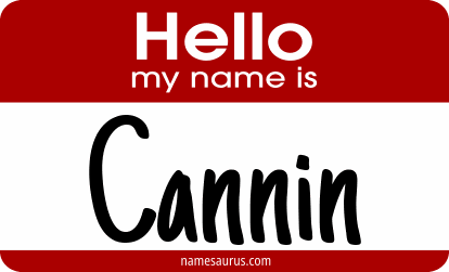 Hello my name is Cannin png download