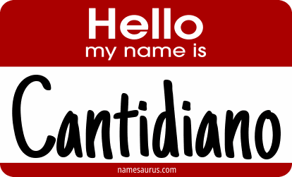 Hello my name is Cantidiano png download