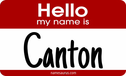 Hello my name is Canton png download