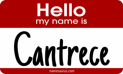 Hello my name is Cantrece png download