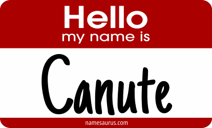 Hello my name is Canute png download