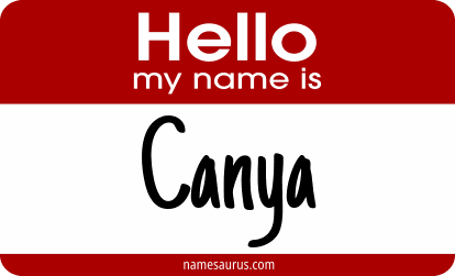 Hello my name is Canya png download