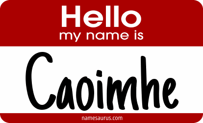 Hello my name is Caoimhe png download