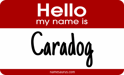 Hello my name is Caradog png download