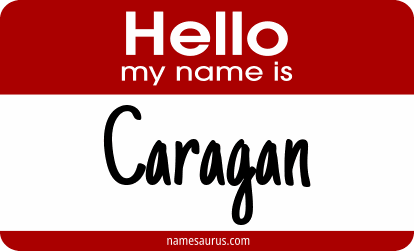 Hello my name is Caragan png download