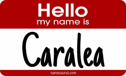 Hello my name is Caralea png download