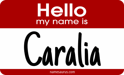 Hello my name is Caralia png download