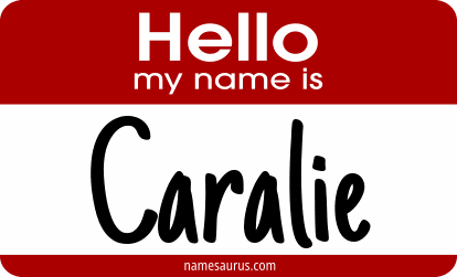 Hello my name is Caralie png download