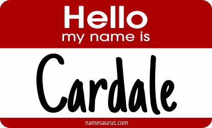 Hello my name is Cardale png download