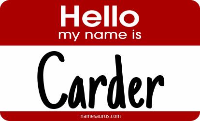 Hello my name is Carder png download