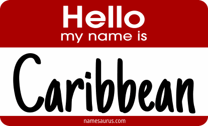 Hello my name is Caribbean png download