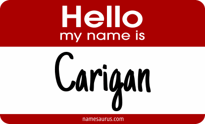Hello my name is Carigan png download