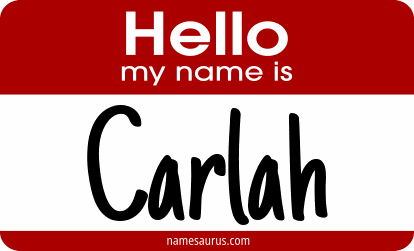 Hello my name is Carlah png download