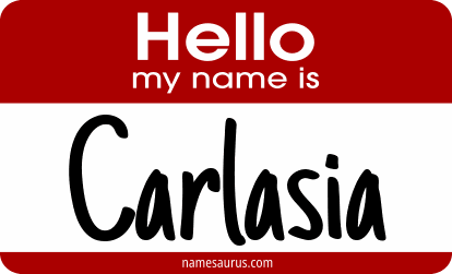 Hello my name is Carlasia png download