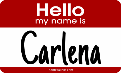 Hello my name is Carlena png download