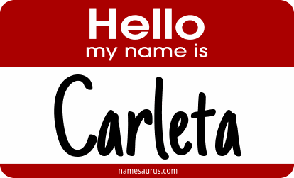 Hello my name is Carleta png download