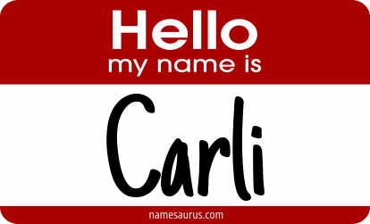 Hello my name is Carli png download