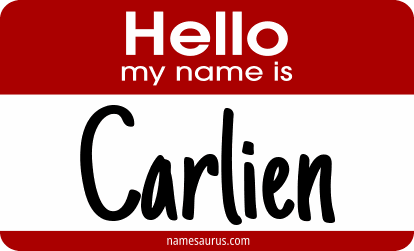 Hello my name is Carlien png download