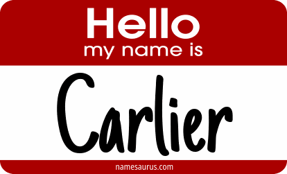 Hello my name is Carlier png download