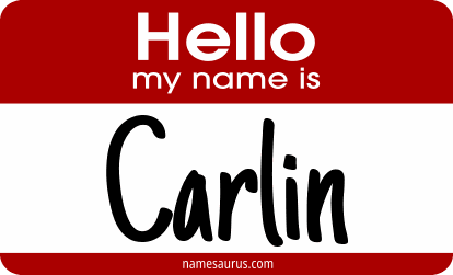 Hello my name is Carlin png download
