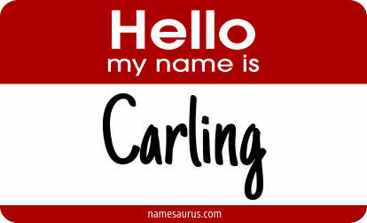 Hello my name is Carling png download