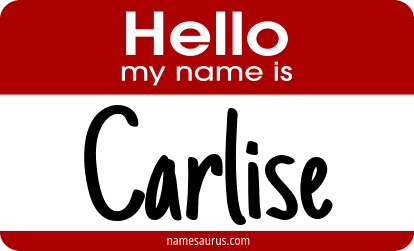 Hello my name is Carlise png download