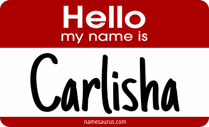 Hello my name is Carlisha png download