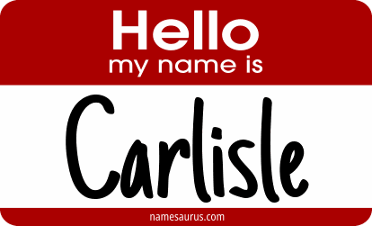 Hello my name is Carlisle png download