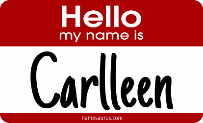 Hello my name is Carlleen png download
