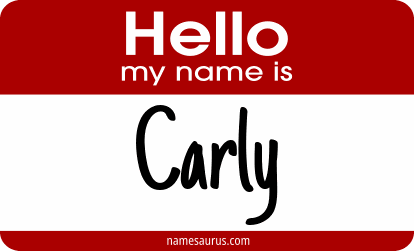 Hello my name is Carly png download