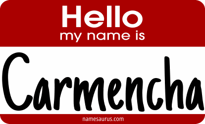 Hello my name is Carmencha png download