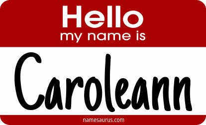Hello my name is Caroleann png download