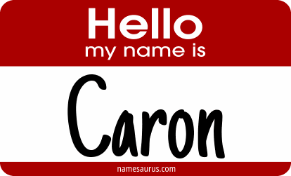 Hello my name is Caron png download