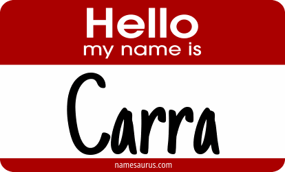 Hello my name is Carra png download