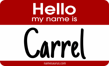 Hello my name is Carrel png download