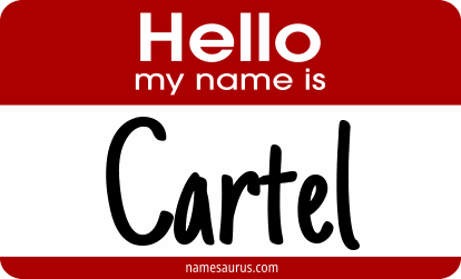 Hello my name is Cartel png download
