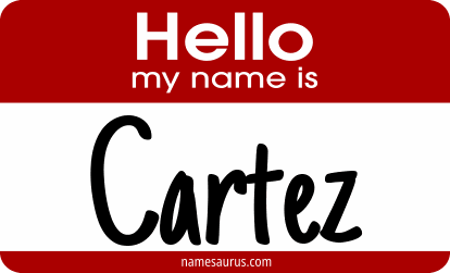 Hello my name is Cartez png download