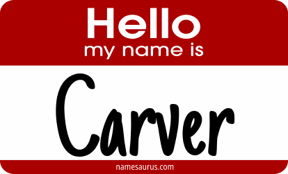 Hello my name is Carver png download